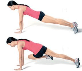 set of exercises for slimming abdomen