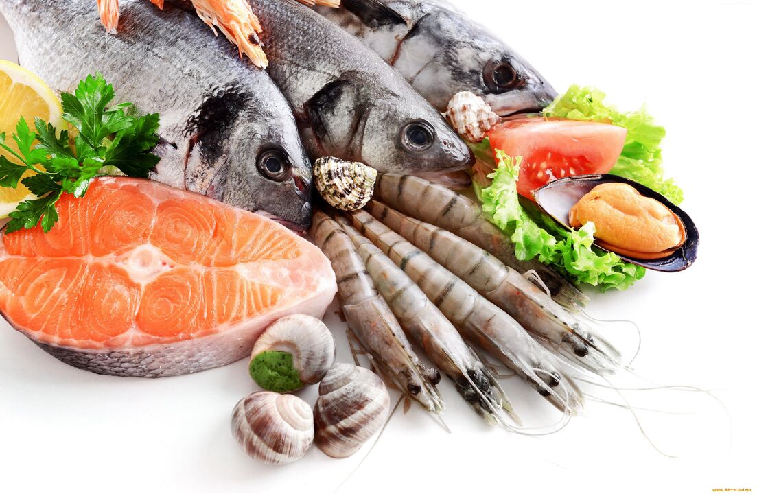 seafood for weight loss by 10 kg per month